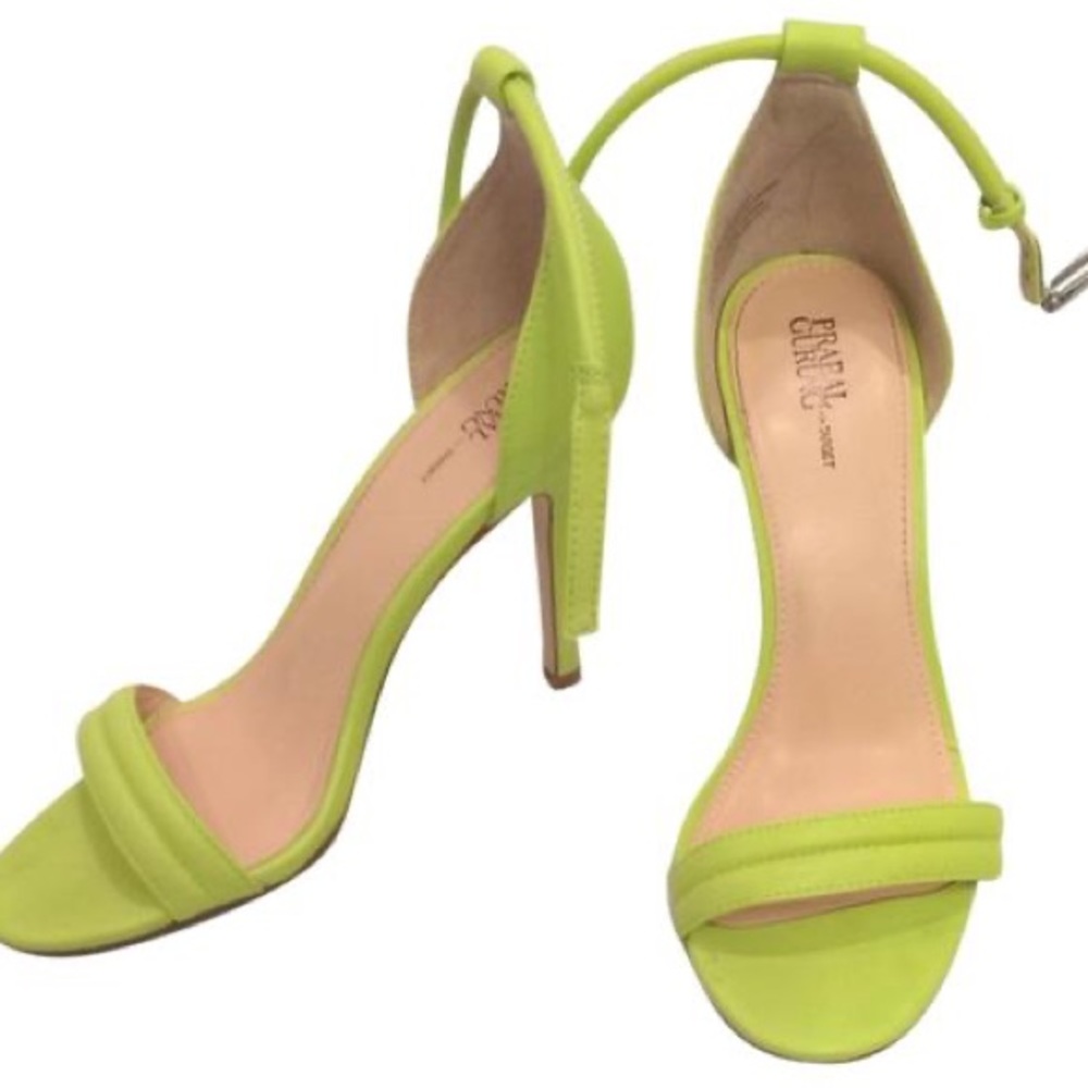 Prabal Gurung for Target lime green heel - Picture 2 of 6